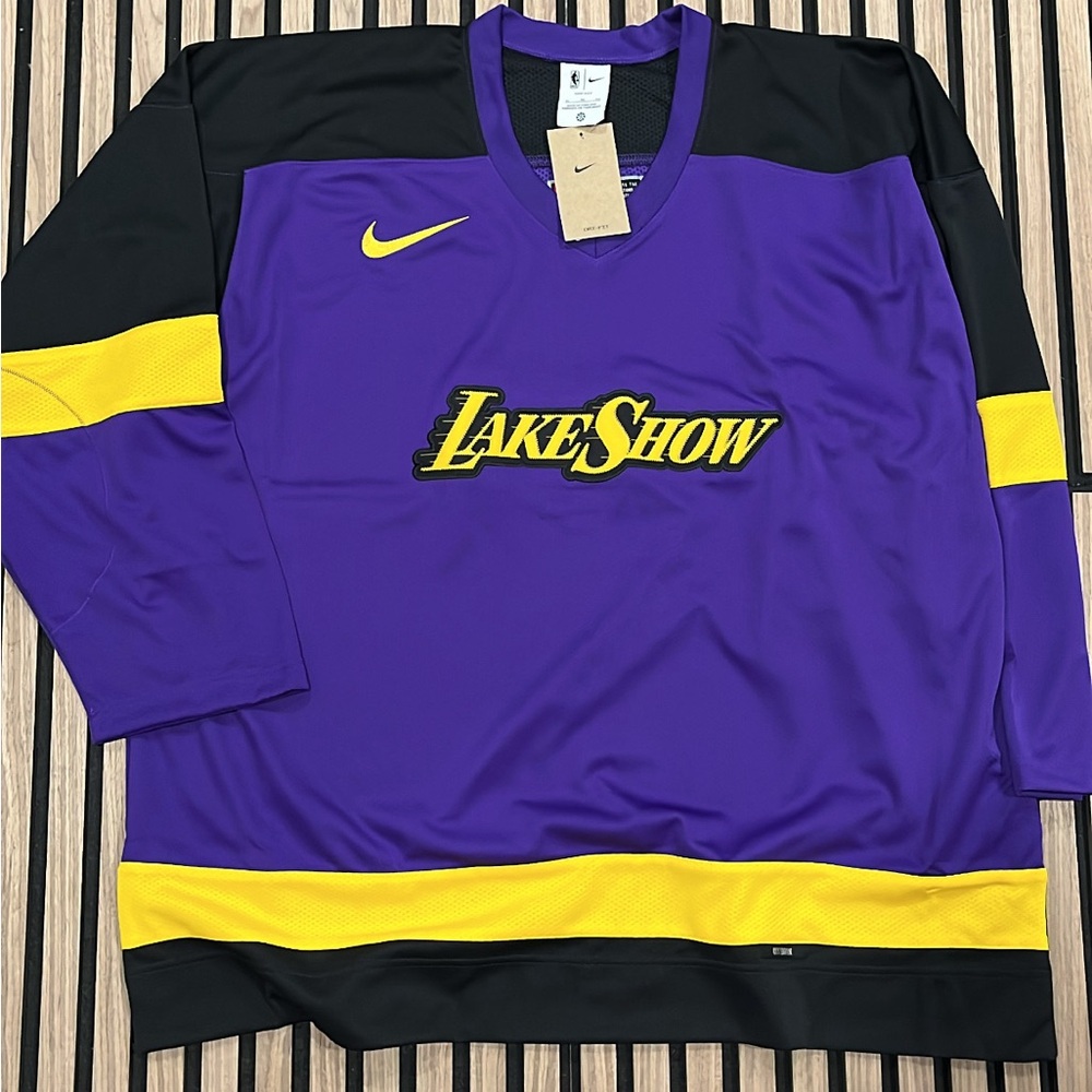 Los Angeles Lakers City Edition Men's Nike NBA Hockey Jersey - Size XL